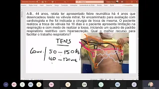 Estudo de caso clínico sobre TENS