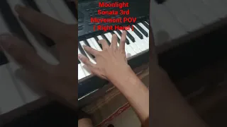 Moonlight Sonata 3rd Movement POV ( Right Hand )