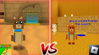 SUPER BEAR ADVENTURE VS ROBLOX GAMEPLAY WALKTHROUGH EPISODE 26 Beemothep Desert