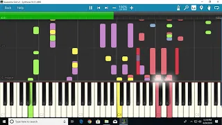 Our God is an Awesome God v2 - Synthesia Piano