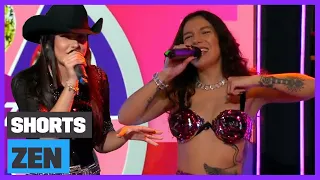 Priscilla Alcantara e Ana Castela cantam ZEN, da ANITTA | TVZ Priscilla | #Shorts