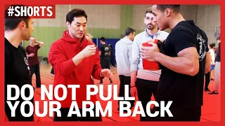 Do not pull your arm back  | #DKYOO #shorts