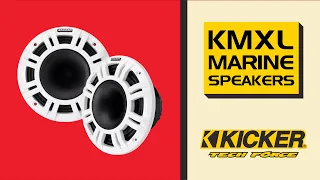 KICKER KMXL Horn-Loaded Marine Speakers