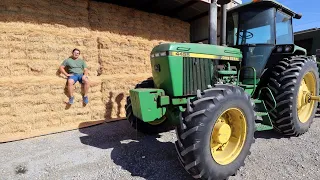 The process of making hay start to finish