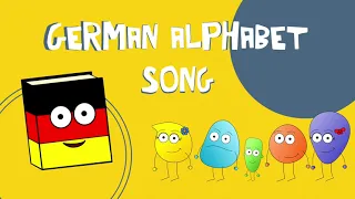 🇩🇪 German Alphabet song | Learn German for kids