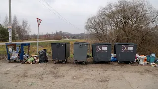 Инспекторы Госадмтехнадзора в Луховицах проверяют состояние контейнерных площадок для сбора отходов