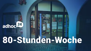 80-Stunden-Woche / Lagerwertverlust bei Ozempic / Antibiotika-Retouren / Protestauftakt in Hannover