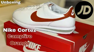 Campfire Orange Nike Cortez | Unboxing Experience From JDSports #nikecortez #nike #sneaker