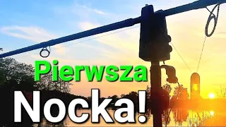 Mogłem stracić Wędkę! Pierwsza nocka z Method Feeder! Wędkarstwo Feederowe!