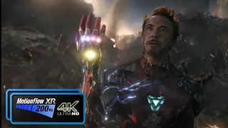 Iron Man Snap His Fingers | 60FPS | Avengers 4 - Endgame 2019