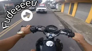 Grau na Frente da Viatura 🚔🚓 É fuga 😂