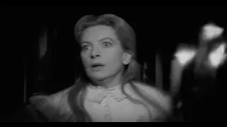 The Innocents (1961) by Jack Clayton, Clip:Miss Giddens lurches through the house at night-terrified