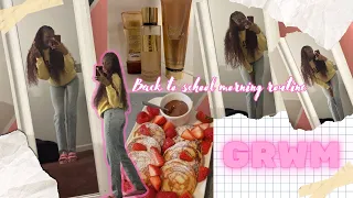 MY REALISTIC 6AM HIGH SCHOOL MORNING ROUTINE | outfit, chit chats, skincare,