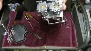 How to clean Yamaha 20hp/25hp 2 stroke outboard carburetor