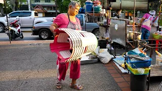 Amazing grandma trio | thai food