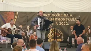 Milan Zavkov - nastap na "6. sobir na harmonikaši" vo Županja - Hrvatska