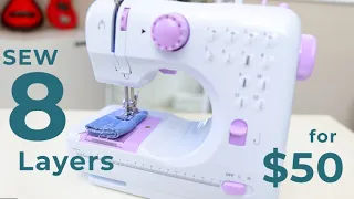 Mini Sewing Machine with Multiple Stitches! | Review & Unboxing