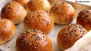 HOMEMADE BURGER BUNS