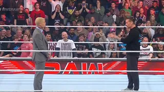 CM Punk comes face-to-face with Cody Rhodes (1/2) - WWE RAW 1/22/2024