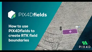 How to create RTK field boundaries with DJI Mavic 3 Multispectral and PIX4Dfields