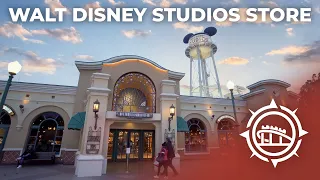 🇫🇷 DISNEYLAND PARIS: Walt Disney Studios Store | Shop Walkthrough 4K