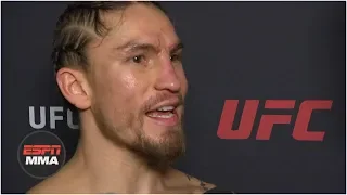 Luke Sanders says KO of Renan Barao ‘couldn’t be any sweeter’ | UFC Fight Night | ESPN MMA