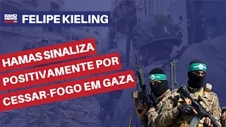 Hamas sinaliza positivamente por cessar-fogo em Gaza | Felipe Kieling