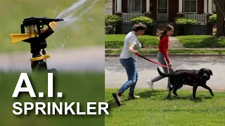 I Made A People-Detecting Lawn Sprinkler
