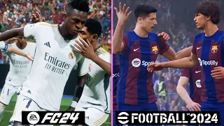 eFootball™ 2024 vs EA SPORTS FC 24 | Gameplay Comparison