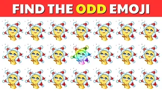 FIND THE ODD EMOJI OUT #051  | Odd One Out Puzzle | Find The Odd Emoji Quizzes