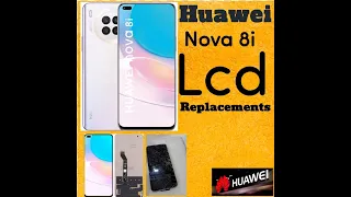 Huawei Nova 8i LCD Replacement. Cracked Screen Replaced.