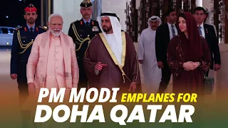 LIVE: PM Modi emplanes for Doha, Qatar