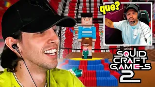 Robleis reacciona a las muert3s de Squid Craft Games DIA 2