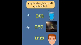 اسماء الاشاره في اللغه العبريه - כינוי הרמז