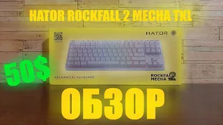 ОБЗОР НОВОЙ HATOR ROCKFALL 2 MECHA TKL (ТОП КЛАВИАТУРА ЗА СВОИ ДЕНЬГИ?) ответ в видео