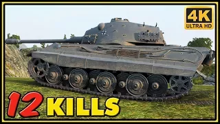 E 75 - 12 Kills - World of Tanks Gameplay - 4K Video