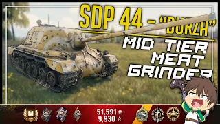 𝗦𝗗𝗣 𝟰𝟰 "𝗕𝘂𝗿𝘇𝗮" - Mid Tier Meat Grinder || World of Tanks