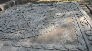 Rabbi Salomon Halevi's Tombstone in Chennai Jewish Cemetery