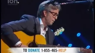 121212 SANDY RELIEF CONCERT - ERIC CLAPTON - NOBODY KNOWS YOU WHEN YOU'RE DOWN AND OUT