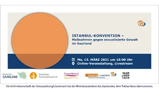 Istanbul-Konvention – Maßnahmen gegen sexualisierte Gewalt im Saarland