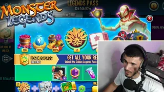 THE NEW LEGENDS PASS IS HERE!!! | NEVER SEEN BEFORE! | MONSTER LEGENDS
