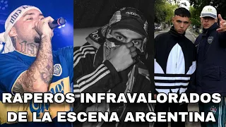 Raperos infravalorados de la escena Argentina