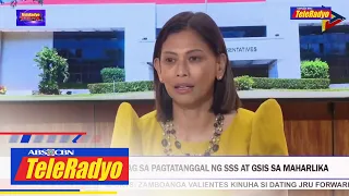 Mambabatas nagpaliwanag sa pagtatanggal ng SSS at GSIS sa Maharlika | TELERADYO BALITA (9 Dec 2022)