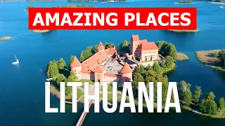 Lithuania country tour | Tourism, nature, cities, landscapes | 4k video | Lithuania travel drone