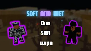 [YBA] Wiping SBR with DUO soft and wet! (How to win SBR)