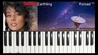 Sandra with Synth In the heat of the night (Reload)