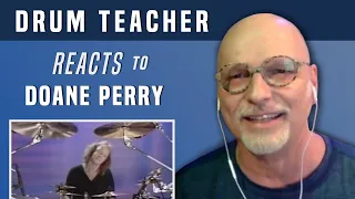 Drum Teacher Reacts to Doane Perry - Drum Solo