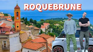 ROQUEBRUNE The Medieval Village Next To MONACO! 🚗🇫🇷