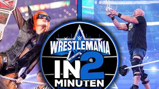 WWE WrestleMania 38 (Nacht 1) in 2 Minuten | Gebt mir ein Hell Yeah!