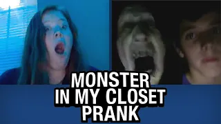 Monster In My Closet JUMPSCARE PRANK on Omegle!
